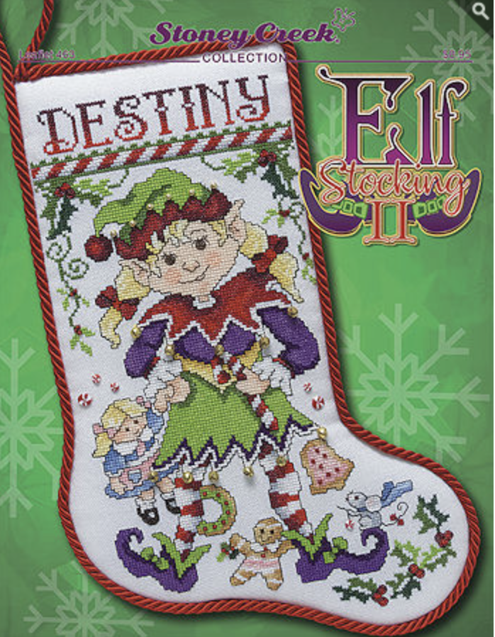 Elf Stocking II - Click Image to Close